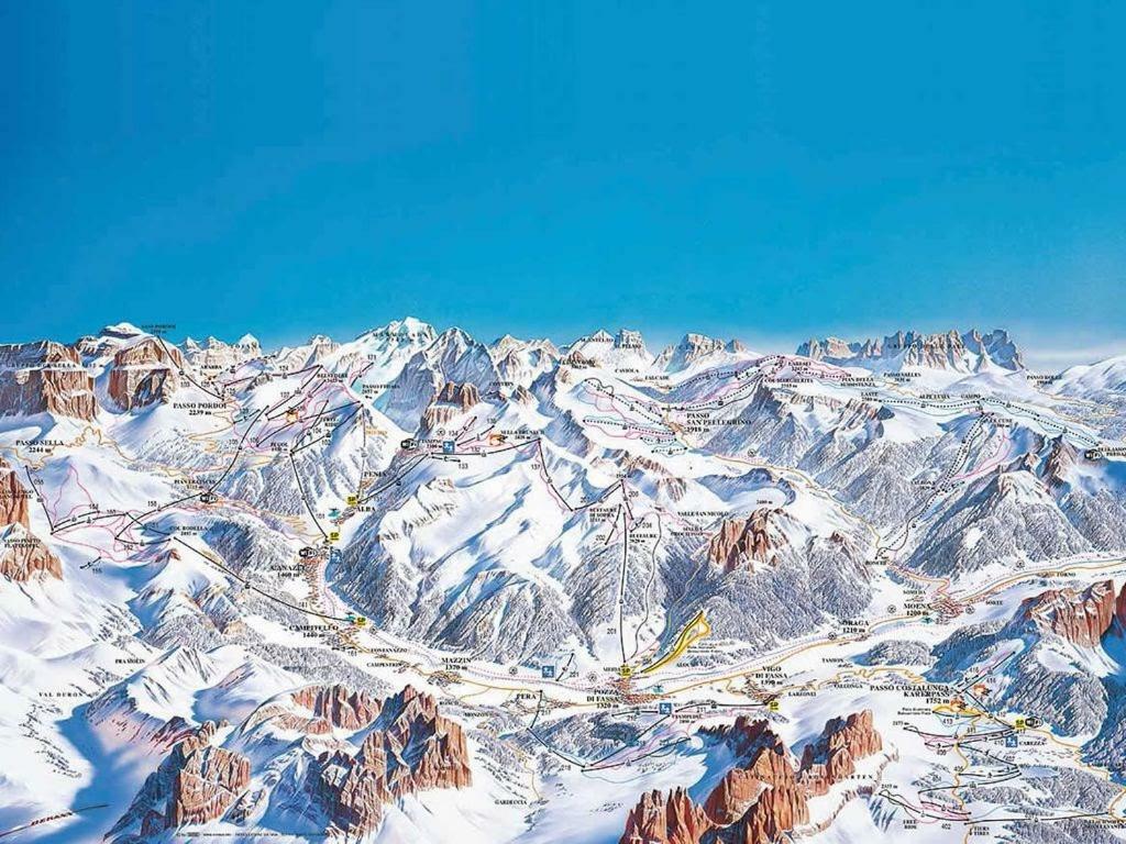 CasaMau Studio Campitello di Fassa Bagian luar foto