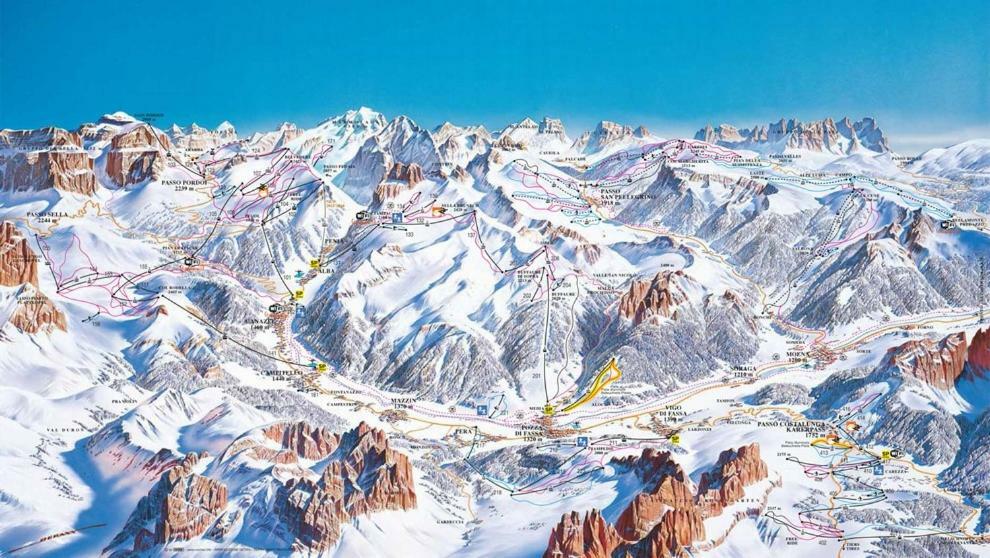 CasaMau Studio Campitello di Fassa Bagian luar foto